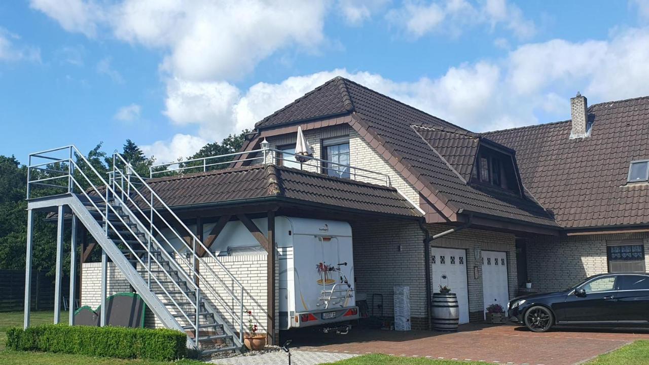 Ferienwohnung Hahnentange Rhauderfehn Екстер'єр фото
